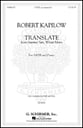 Translate SATB choral sheet music cover